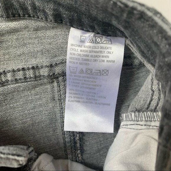 Du Jour Women Medium Gray High Rise Pocket Jeggings, size 6 - Picture 14 of 15